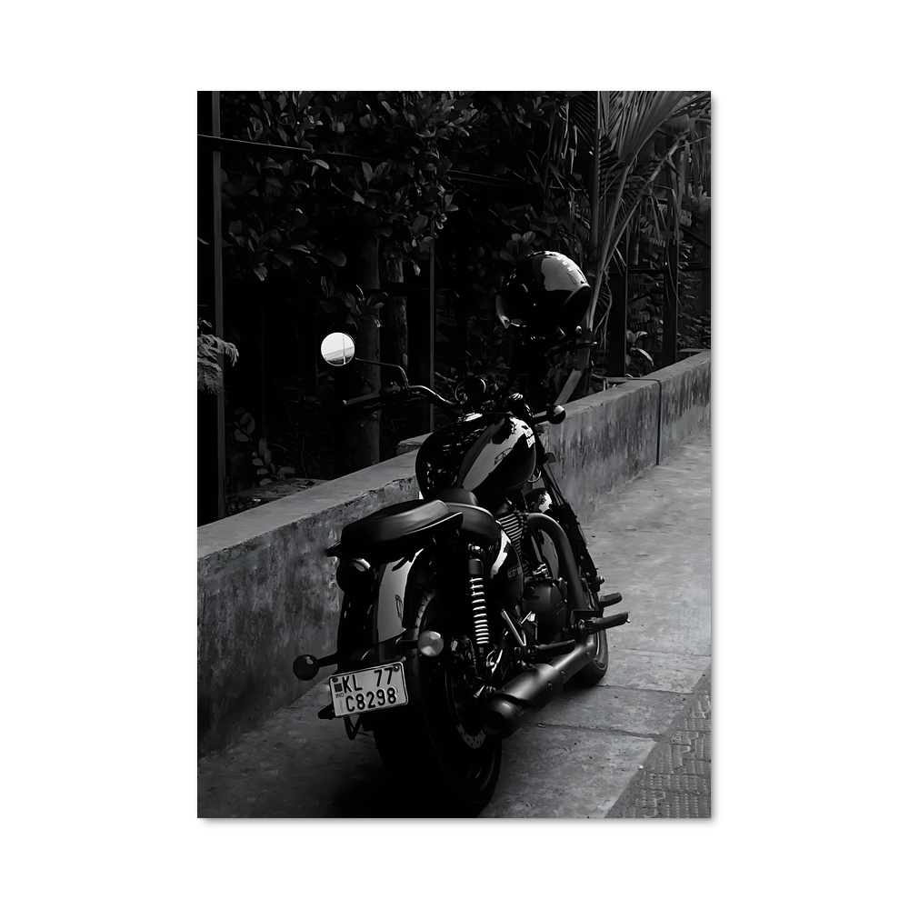 Poster Éclatant Meteor 350 – affiche Royal Enfield